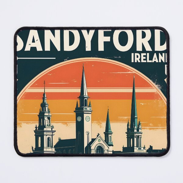 Item preview, Sandyford Ireland 1950s Vintage Travel Tourism designed and sold by TravelersGems.
