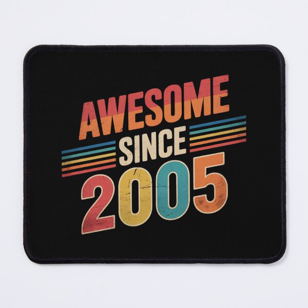 Item preview, Awesome Since 2005 19th Birthday designed and sold by HuValverdeArt.