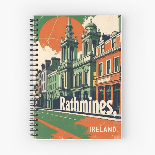 Item preview, Rathmines Ireland 1950s Vintage Travel Tourism designed and sold by TravelersGems.
