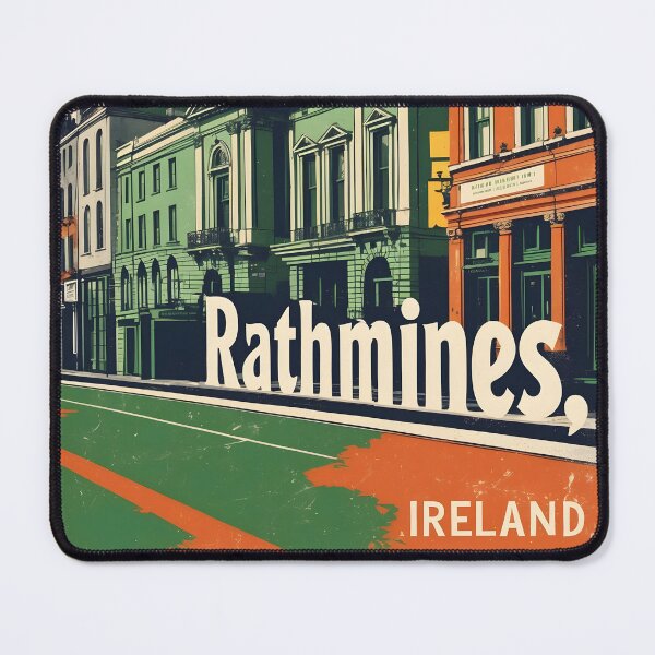 Item preview, Rathmines Ireland 1950s Vintage Travel Tourism designed and sold by TravelersGems.