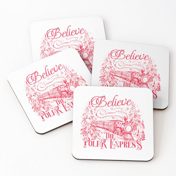 Item preview, Believe The Polar Express Vintage Christmas Train - Red designed and sold by sapnaela.