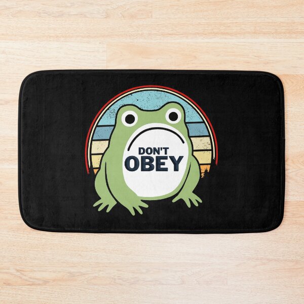 Item preview, Portland Frog Don't Obey  designed and sold by gear-posters.
