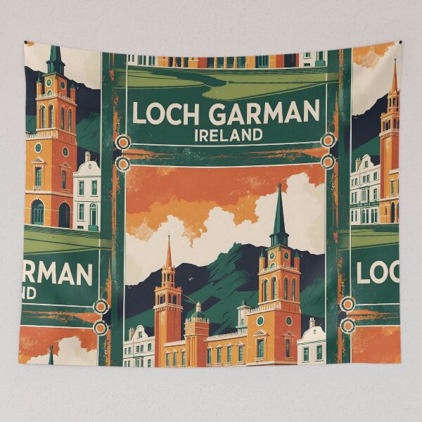 Item preview, Loch Garman Ireland 1950s Vintage Travel Tourism designed and sold by TravelersGems.