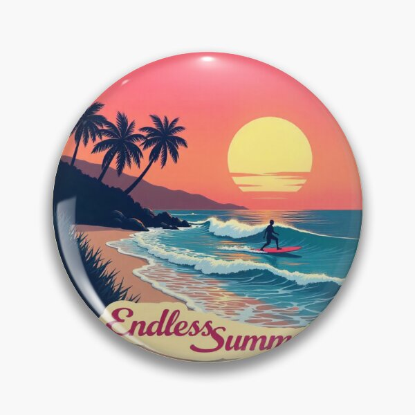 Item preview, Endless Summer: California Surf Vibes designed and sold by Artiviose.