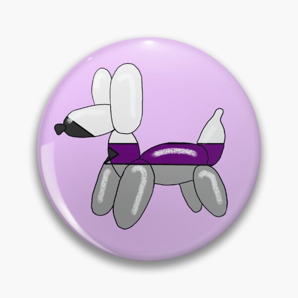 Item preview, a Demisexual Balloon Dog! designed and sold by TheAshCreations.
