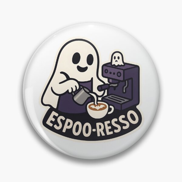 Item preview, Espoo-resso — Barista Ghost Espresso designed and sold by Cheerioza.