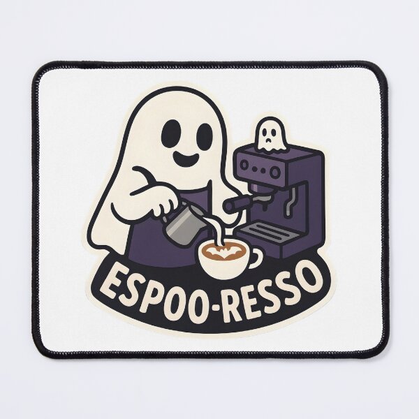 Item preview, Espoo-resso — Barista Ghost Espresso designed and sold by Cheerioza.
