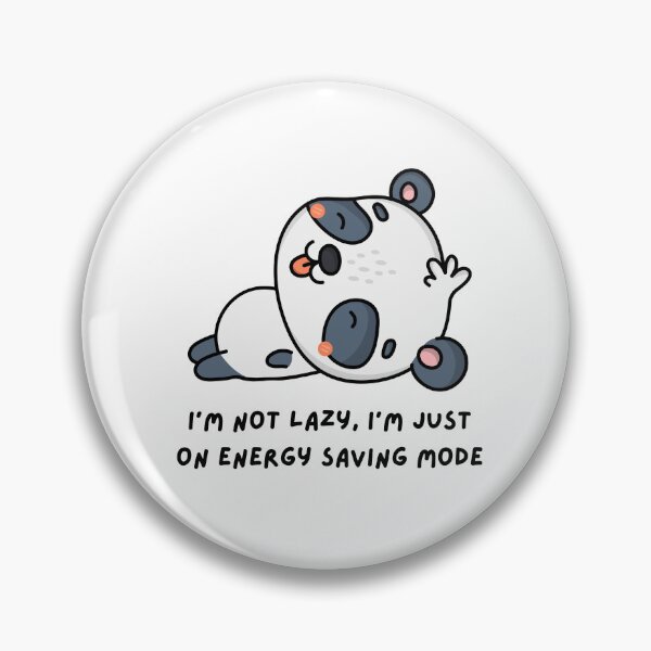 Item preview, “I’m Not Lazy, I’m Just on Energy Saving Mode” | Funny Quote T-Shirt | Softpalette Studio designed and sold by TeeTantra.