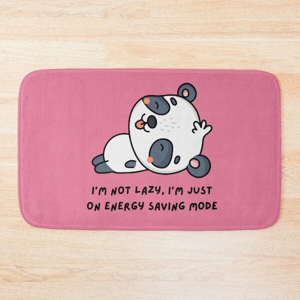 Item preview, “I’m Not Lazy, I’m Just on Energy Saving Mode” | Funny Quote T-Shirt | Softpalette Studio designed and sold by TeeTantra.