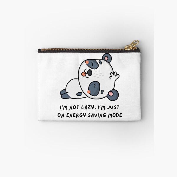 Item preview, “I’m Not Lazy, I’m Just on Energy Saving Mode” | Funny Quote T-Shirt | Softpalette Studio designed and sold by TeeTantra.