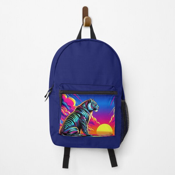 Item preview, colorful futuristic tiger designed and sold by Dogandesighn.