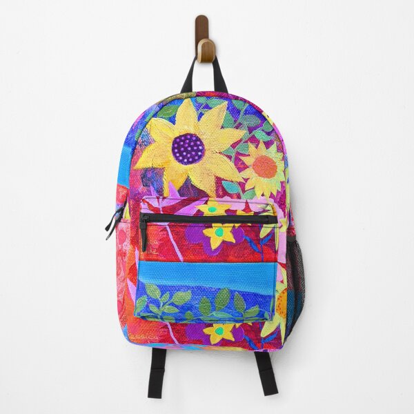 Item preview, Warm Summer Landscape, colourful botanical, designed and sold by Jess Stride.