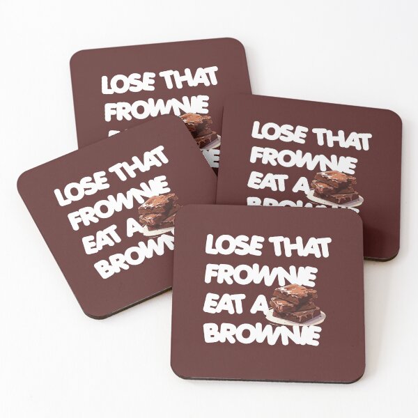 Item preview, Lose that frownie, Eat a Brownie designed and sold by DeMineArts.