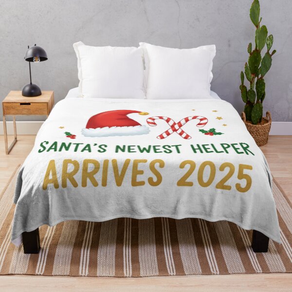 Item preview, Santa's Newest Helper Arrives Christmas 2025 designed and sold by Silent Watch Threads..