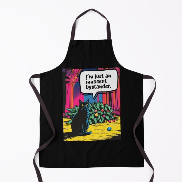 Item preview, Funny Cat Christmas Design – “I’m Just an Innocent Bystander designed and sold by ikidyounot.