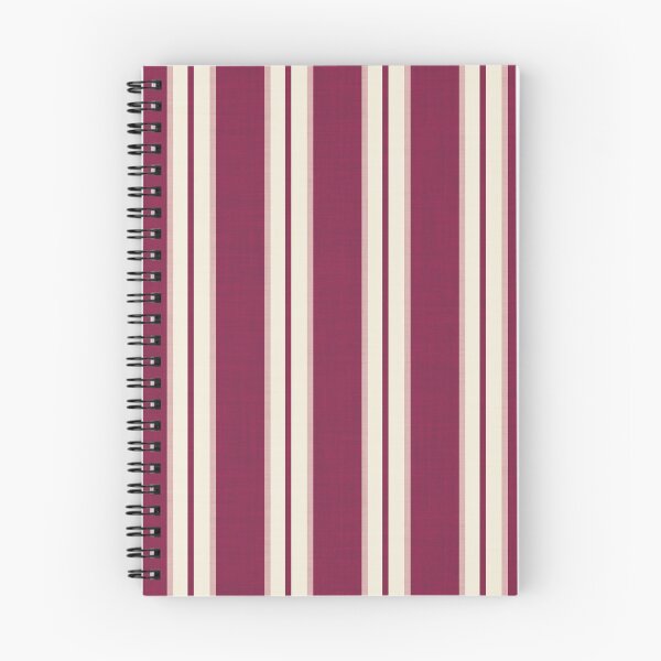 Item preview, Preppy burgundy, pink and cream stripes designed and sold by SJAPhoto.