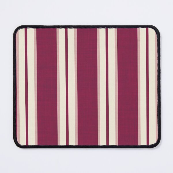 Item preview, Preppy burgundy, pink and cream stripes designed and sold by SJAPhoto.