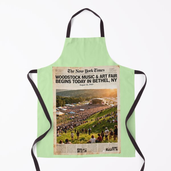 Item preview, Historic Woodstock Headline designed and sold by Abeshinobi.