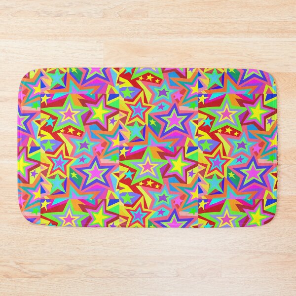 Item preview, Colorful Retro Star Pattern Pop Art Design designed and sold by Vividality.