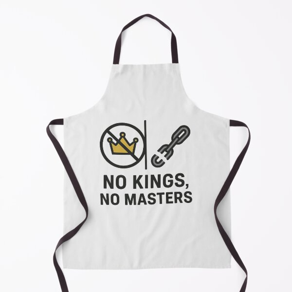 Item preview, No Kings, No Masters - Minimalist Flat Symbol Design designed and sold by Bratak.