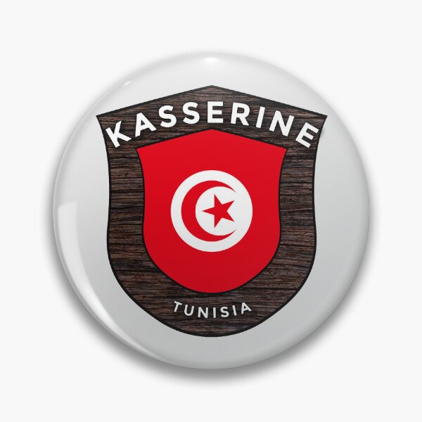 Item preview, Kasserine Tunisia Emblem Flag designed and sold by World Designs.