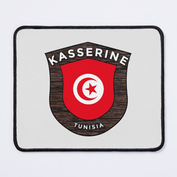 Item preview, Kasserine Tunisia Emblem Flag designed and sold by World Designs.