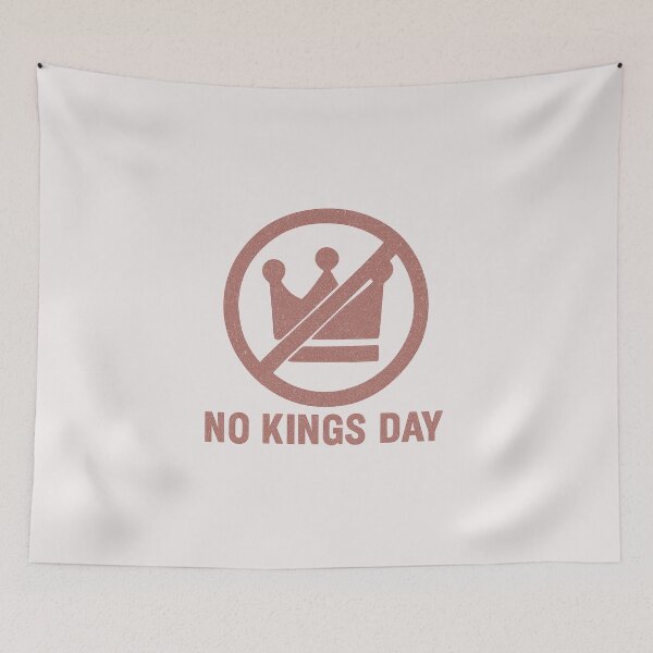 Item preview, No Kings Day - Distressed Anti-Monarchy Design designed and sold by Bratak.
