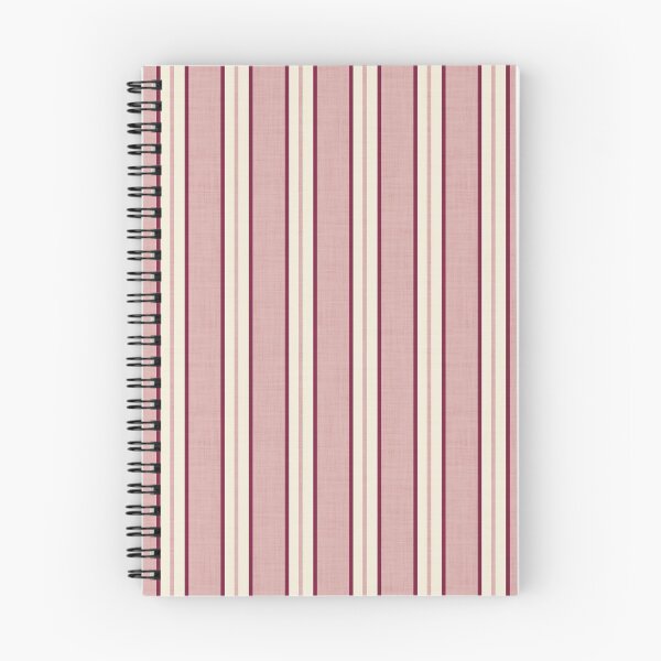 Item preview, Preppy pink and burgundy stripes designed and sold by SJAPhoto.