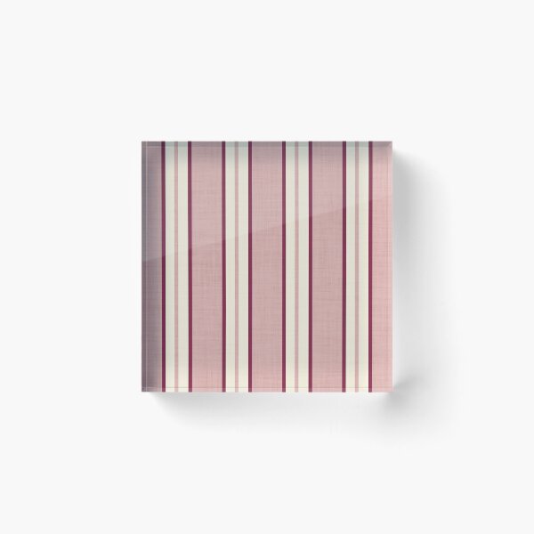 Item preview, Preppy pink and burgundy stripes designed and sold by SJAPhoto.