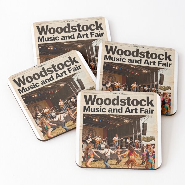 Item preview, Historic Woodstock Headline designed and sold by Abeshinobi.