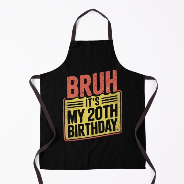 Item preview, Bruh It's My 20th Birthday 20 Years Old Birthday Party designed and sold by HuValverdeArt.