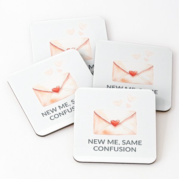 Item preview, New Me, Same Confusion – Real Growth Feels Messy designed and sold by GoxyVision.