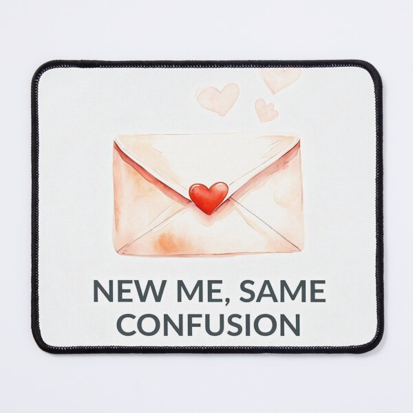 Item preview, New Me, Same Confusion – Real Growth Feels Messy designed and sold by GoxyVision.