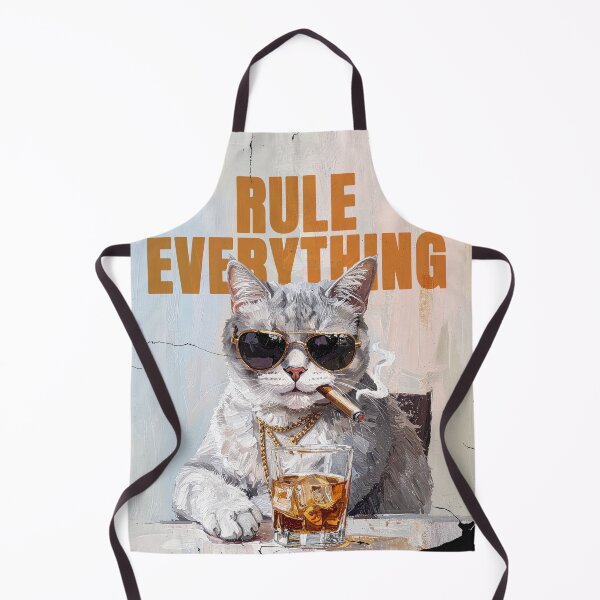 Item preview, Gangster Cat Boss - Rule Everything Vintage Art designed and sold by miuica.