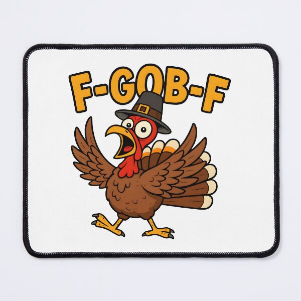 Item preview, F-GOB-F Funny Thanksgiving Turkey Pun designed and sold by sapnaela.