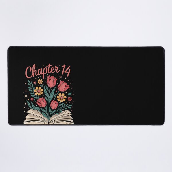 Item preview, Chapter 14th Birthday Bookworm 14 Years Old For Book Loves designed and sold by HuValverdeArt.