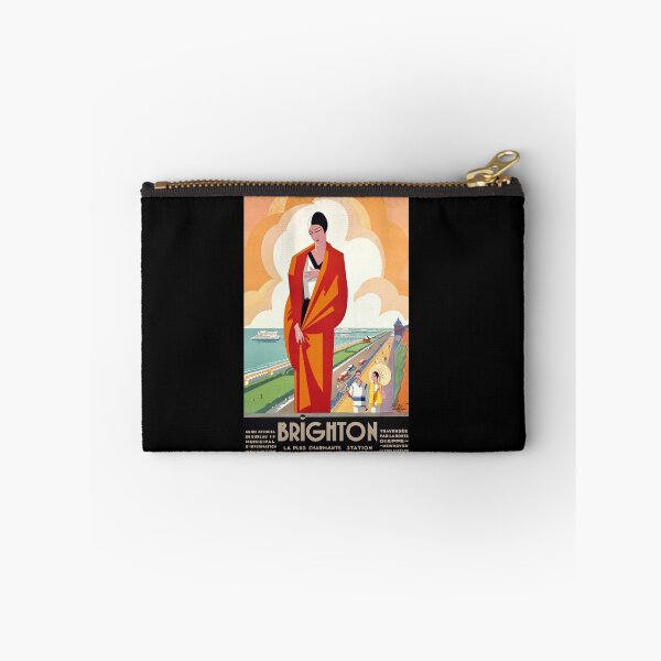 Item preview, Vintage Art Deco Poster | Brighton Travel | Elegant Seaside Resort | 1920s & 1930s Style | Retro Wall Art Decor designed and sold by artofuniverse.