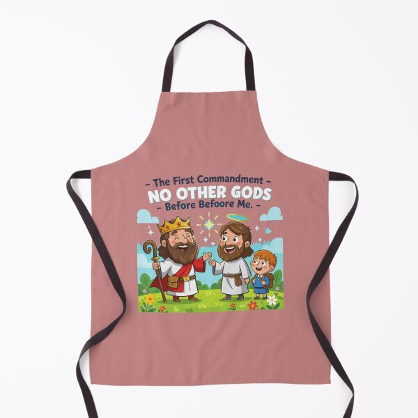 Item preview, The First Commandment – Holy 3D Label , designed and sold by PaintMeWorld.