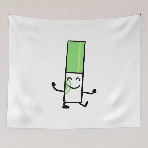 Item preview, Marker the Green BFDI designed and sold by MsBonnieArt.