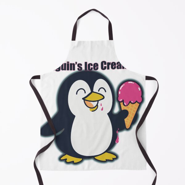 Item preview, Cute penguin eating ice cream deliciously. designed and sold by Dechaphopearsri.
