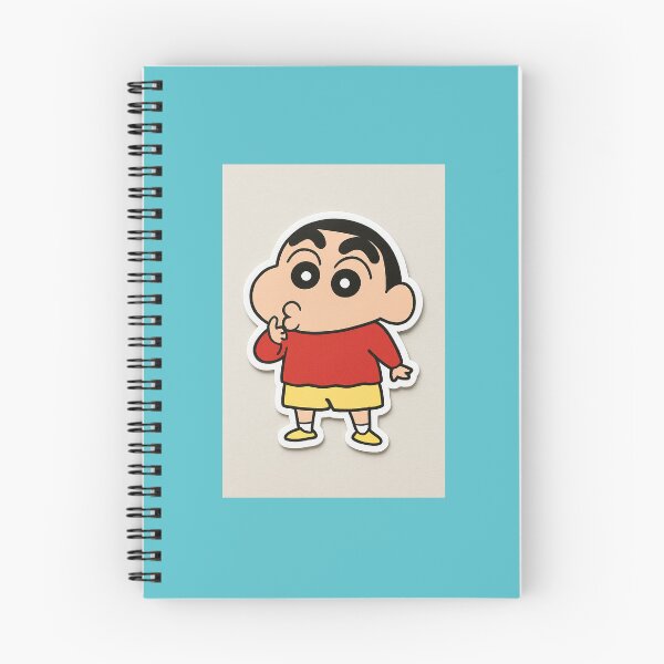 Item preview, Funny Shinchan Sticker – Cute Mischievous Cartoon Boy | Anime Style Decal for Laptops, Bottles & Journals designed and sold by Sidly1111.