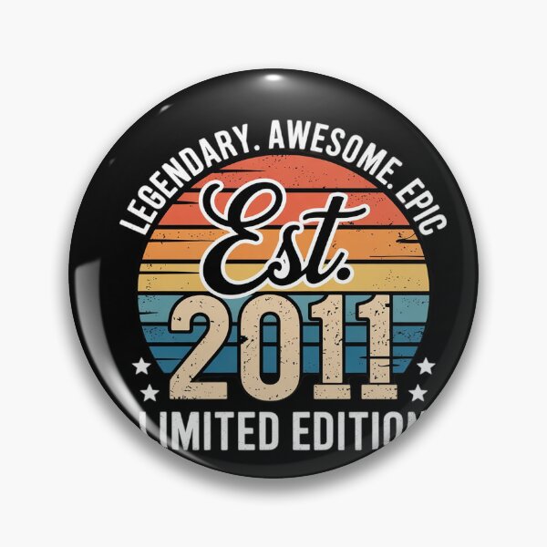Item preview, Est 2011 Limited Edition 14th Birthday 14 Year Old  designed and sold by HuValverdeArt.