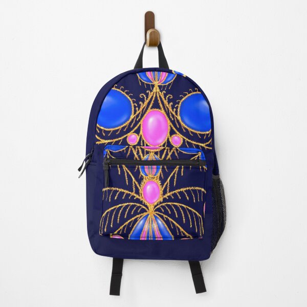 Item preview, "French Fancy", Fine Art Design Ultramarine Blue Pink designed and sold by Lycanth.