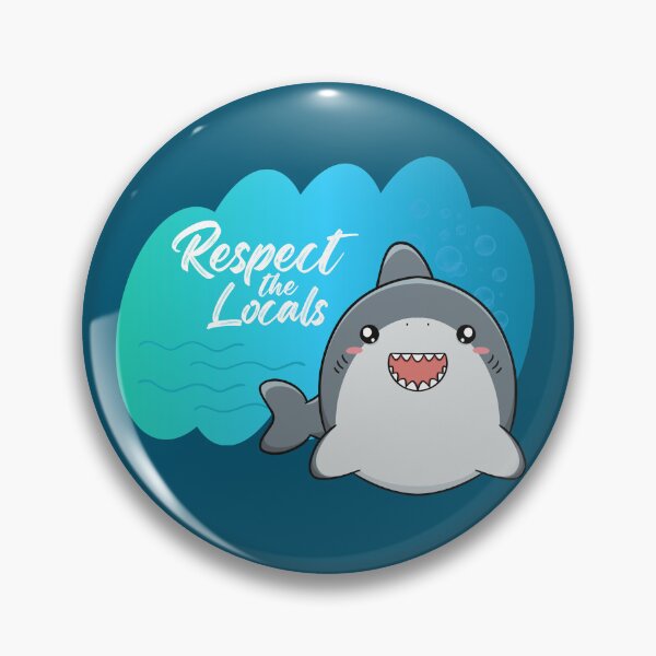 Item preview, Protect the Locals - Sharks designed and sold by Hanglie Danglies.