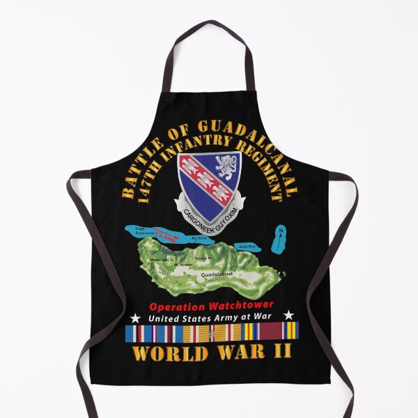 Item preview, Army - 147th Infantry Regiment - WWII - Guadalcanal wo DS designed and sold by Military Insignia Products.