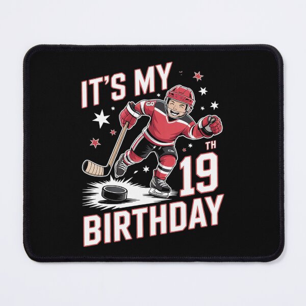 Item preview, It's My 19th Birthday Boy Ice Hockey Dabbing 19 Year Old designed and sold by GGrizeldaRivas.