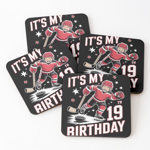Item preview, It's My 19th Birthday Boy Ice Hockey Dabbing 19 Year Old  designed and sold by GGrizeldaRivas.