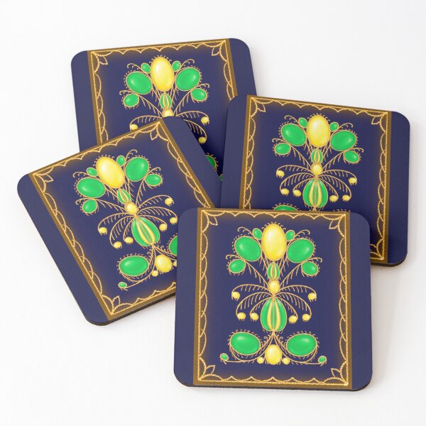 Item preview, "French Fancy", Fine Art Design Lime Green Yellow designed and sold by Lycanth.