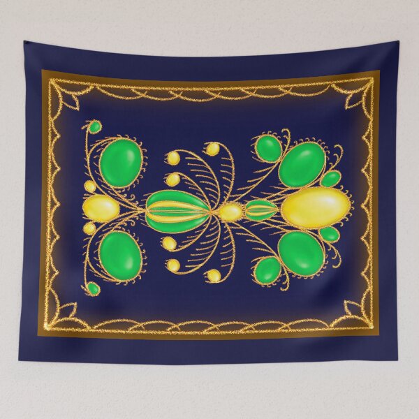 Item preview, "French Fancy", Fine Art Design Lime Green Yellow designed and sold by Lycanth.