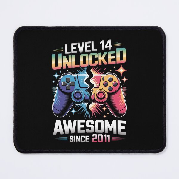 Item preview, Level 14 Unlocked Awesome Since 2011 14th Birthday Gaming designed and sold by GGrizeldaRivas.